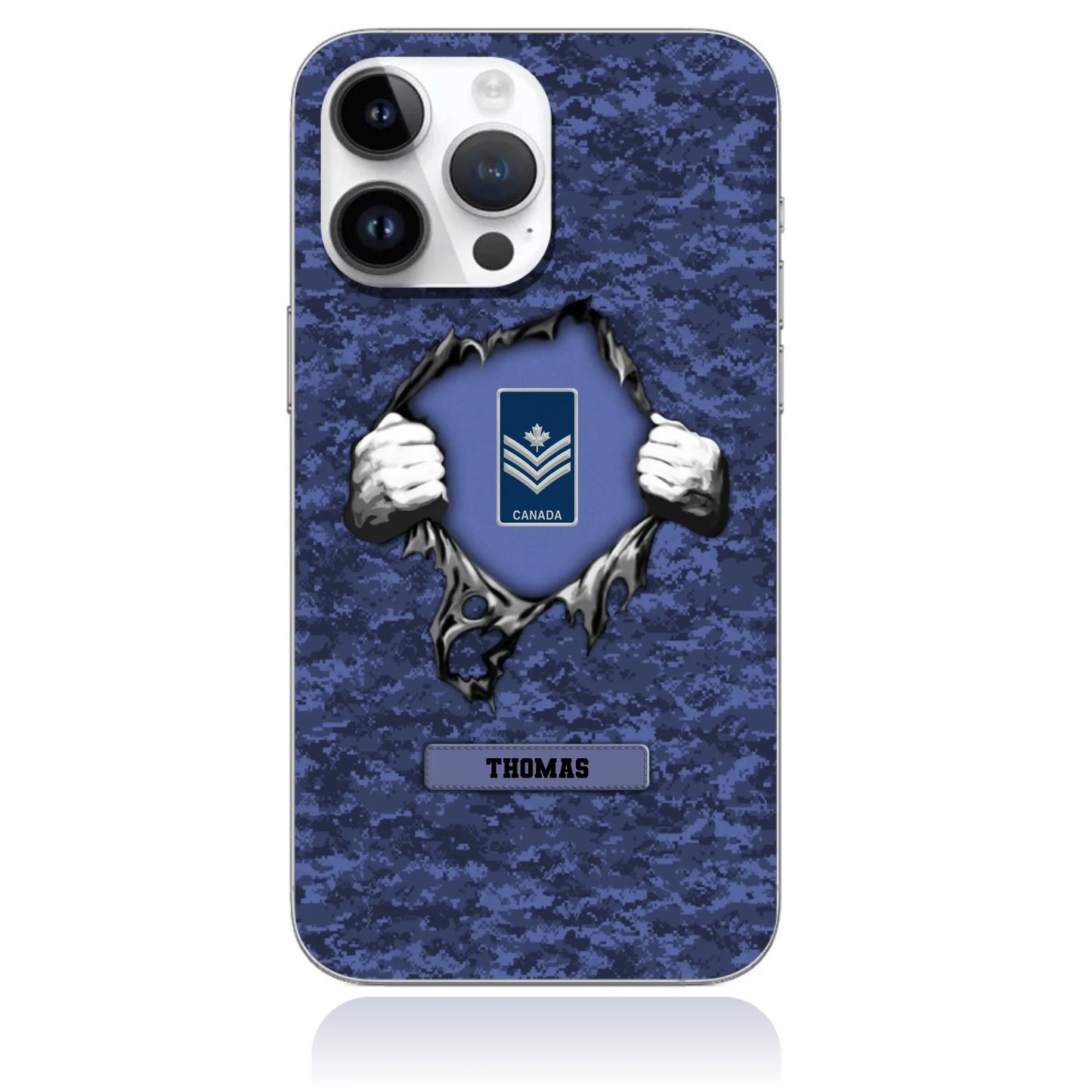 Personalized Canadian Soldier/Veterans Phone Case Printed - 16729632