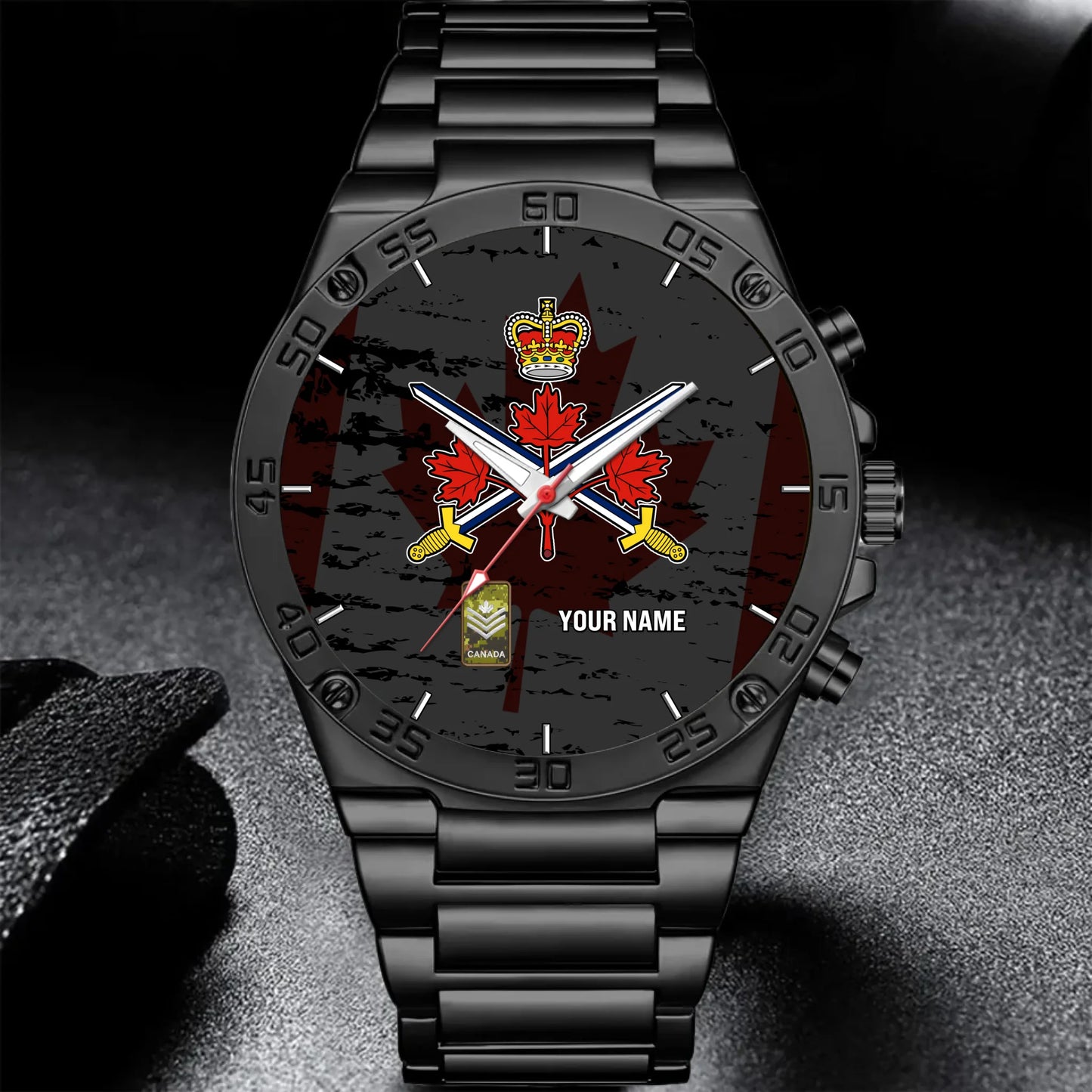 Mockup Gentleman Stainless Steel Watch co2py