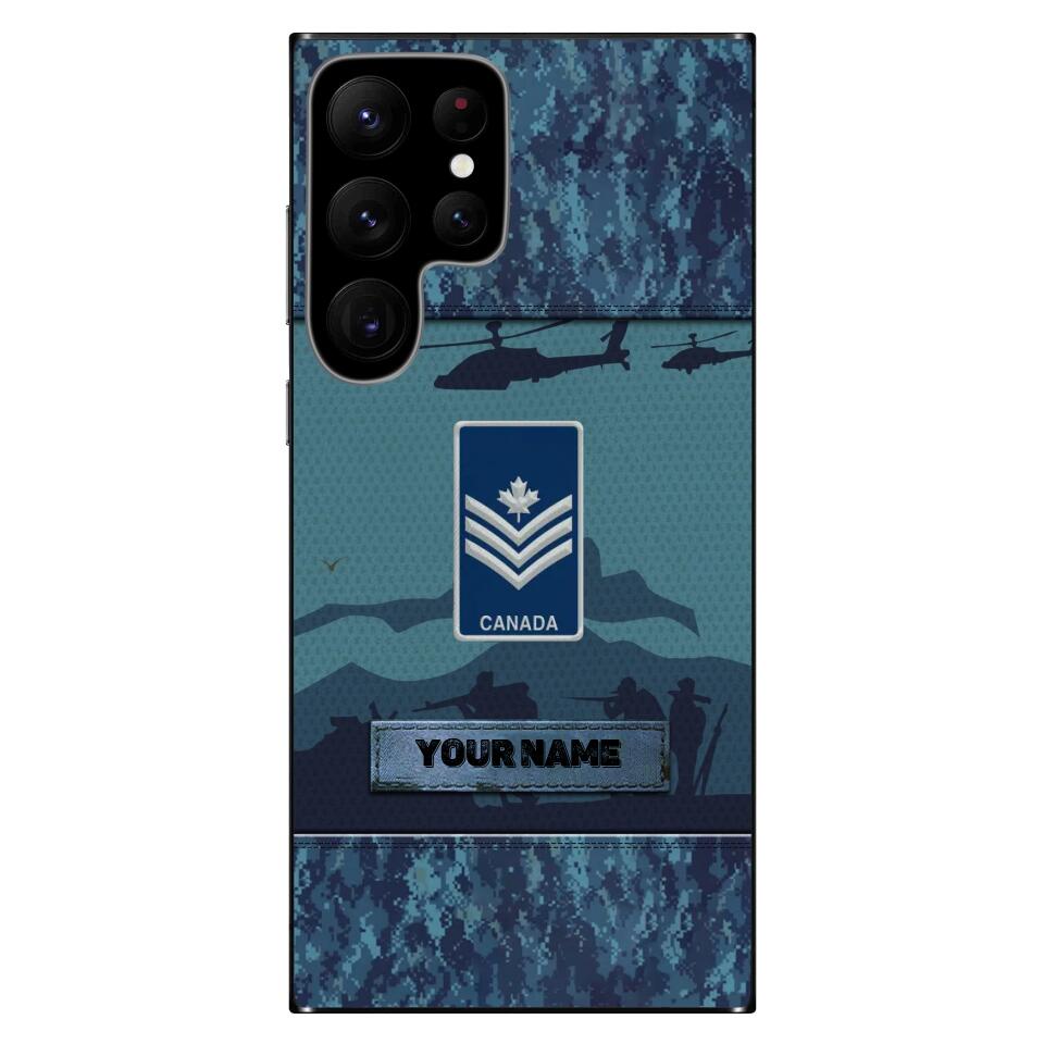 Personalized Canadian Soldier/Veterans Phone Case Printed - 16749504