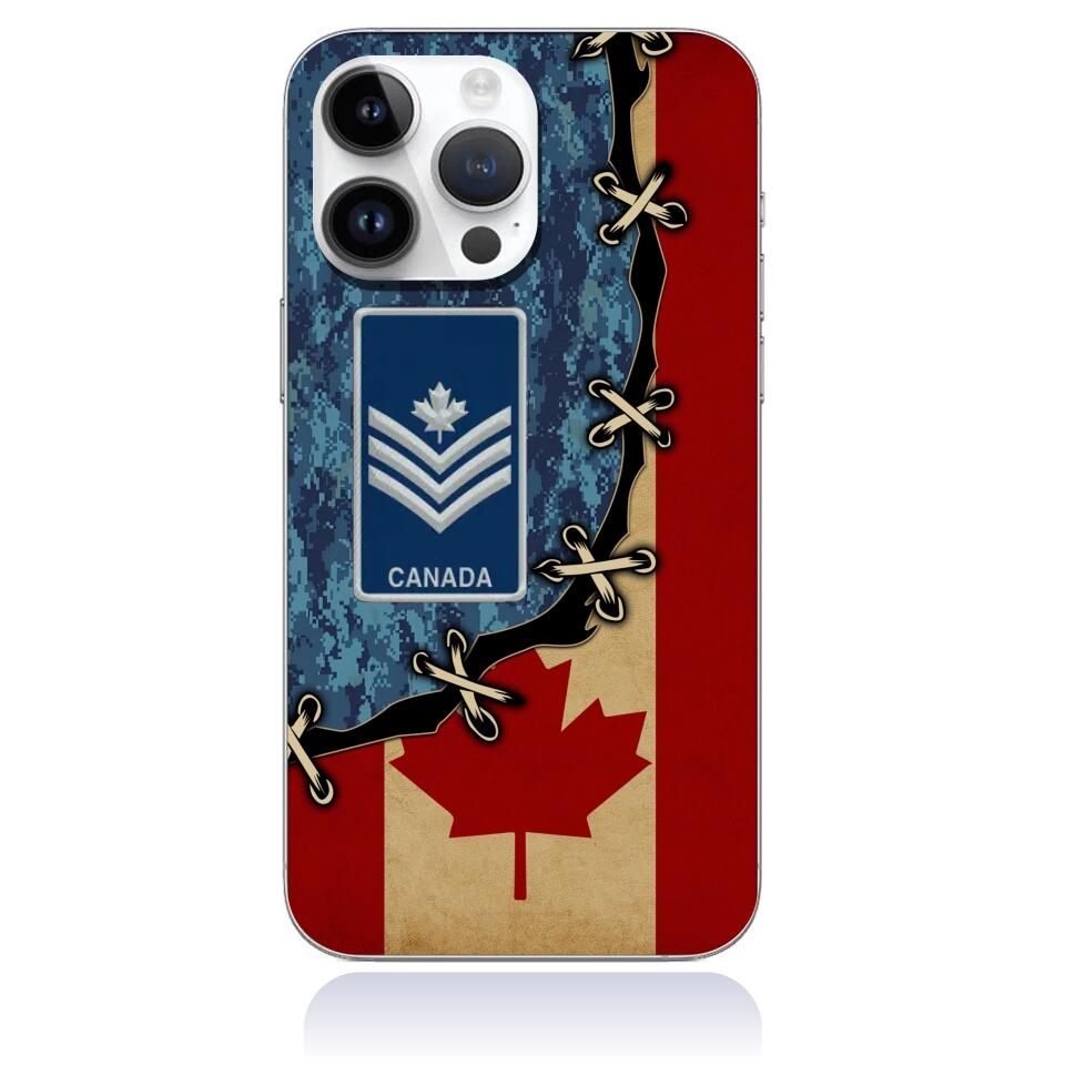 Personalized Canada Soldier/Veterans Phone Case Printed - 16770240