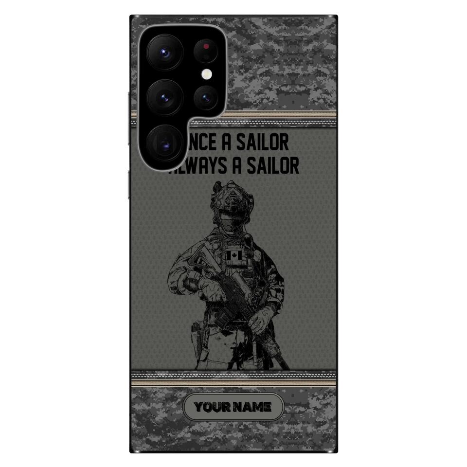 Personalized Canada Soldier/Veterans Phone Case Printed - 16788384