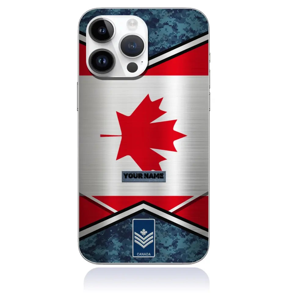 Personalized Canada Soldier/Veterans Phone Case Printed - 16854048 - D04