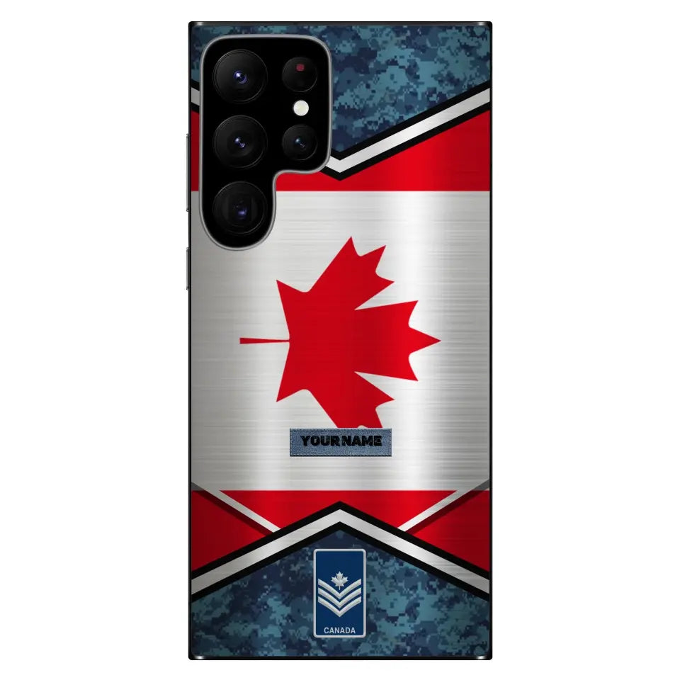 Personalized Canada Soldier/Veterans Phone Case Printed - 16854048 - D04