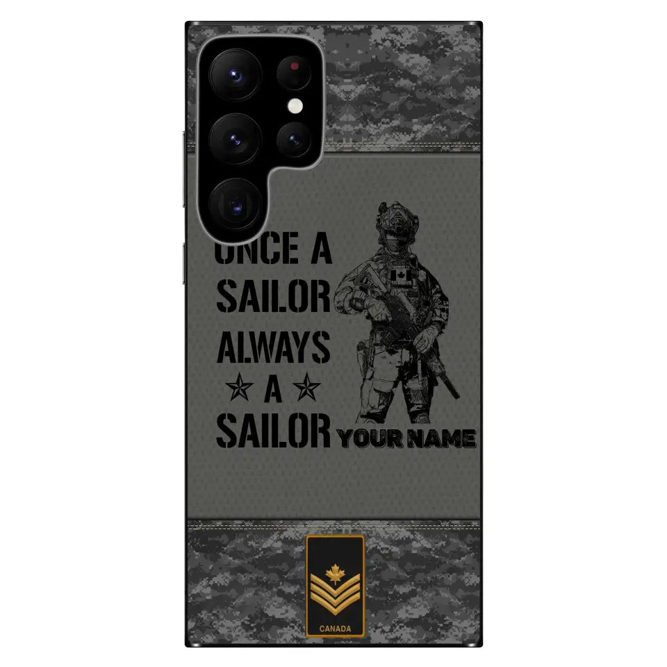 Personalized Canada Soldier/Veterans Phone Case Printed - 16854912 - D04