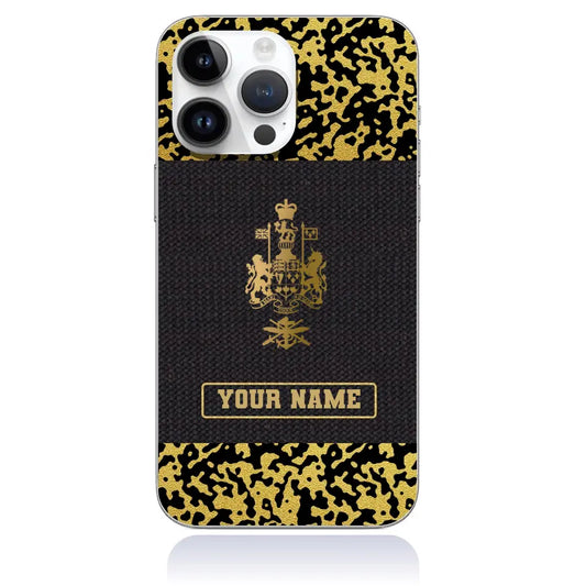 Personalized Canada Soldier/Veterans With Rank And Name Phone Case Printed - 16947360