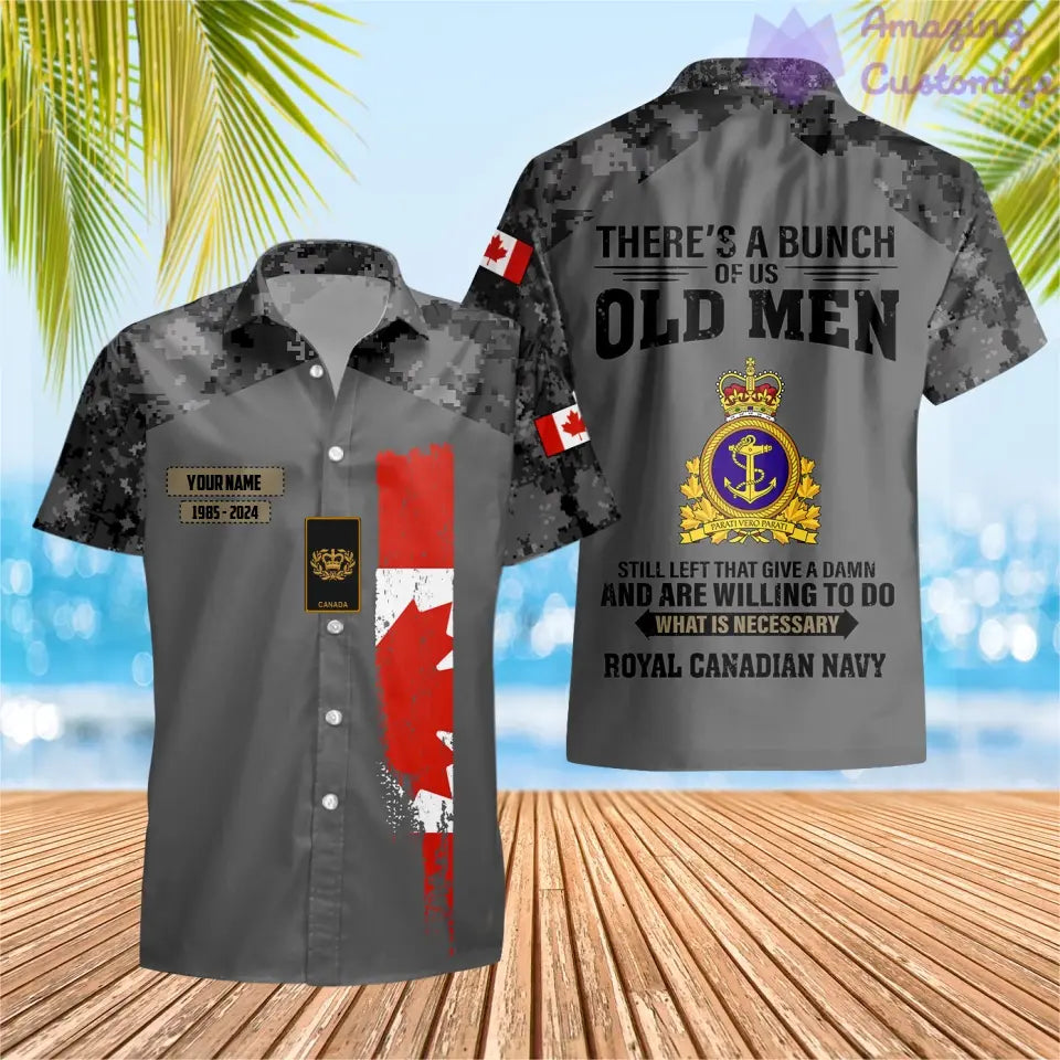 Personalized Canada Soldier/Veteran Camo with Name, Year and Rank POLO All Over Printed - 17217792