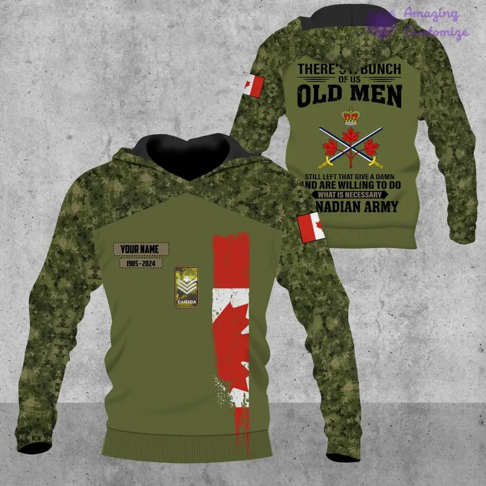 Personalized Canada Soldier/Veteran Camo with Name, Year and Rank POLO All Over Printed - 17217792