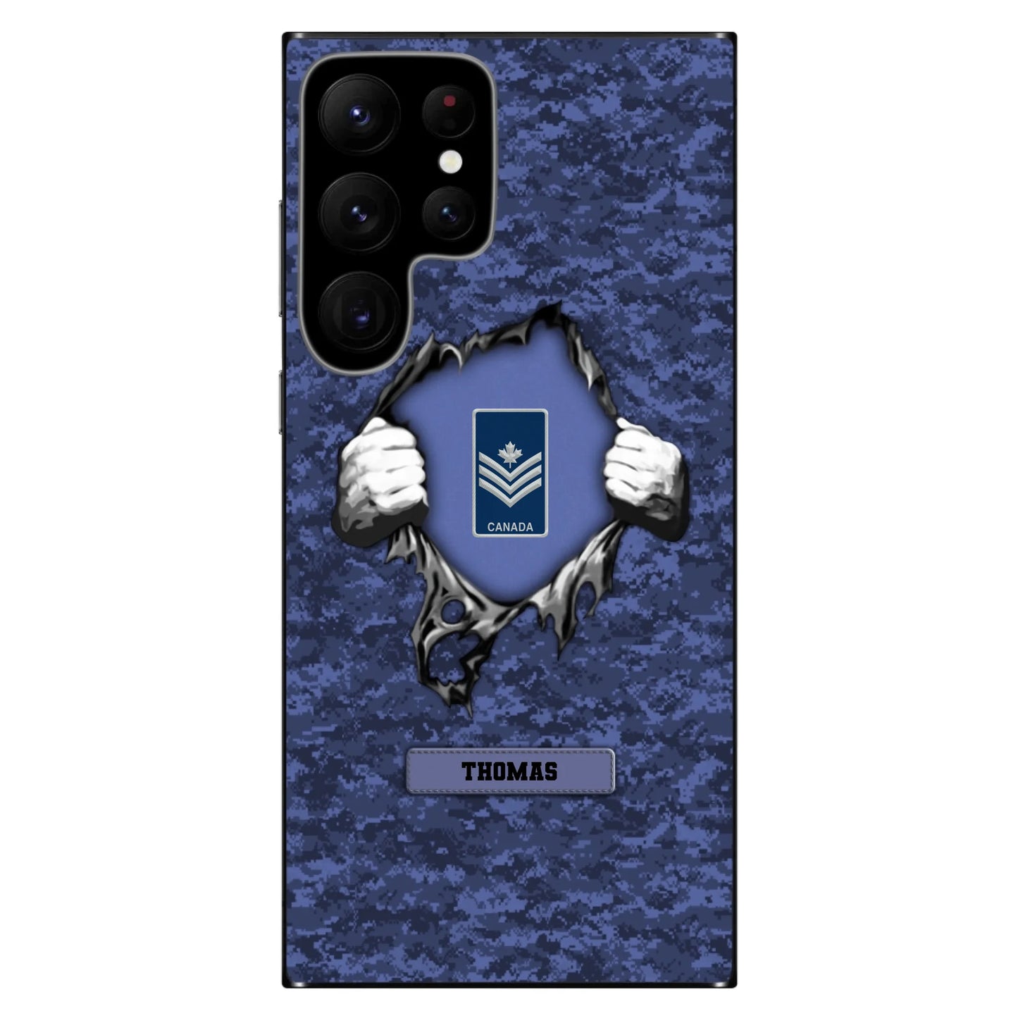 Personalized Canadian Soldier/Veterans Phone Case Printed - 16729632