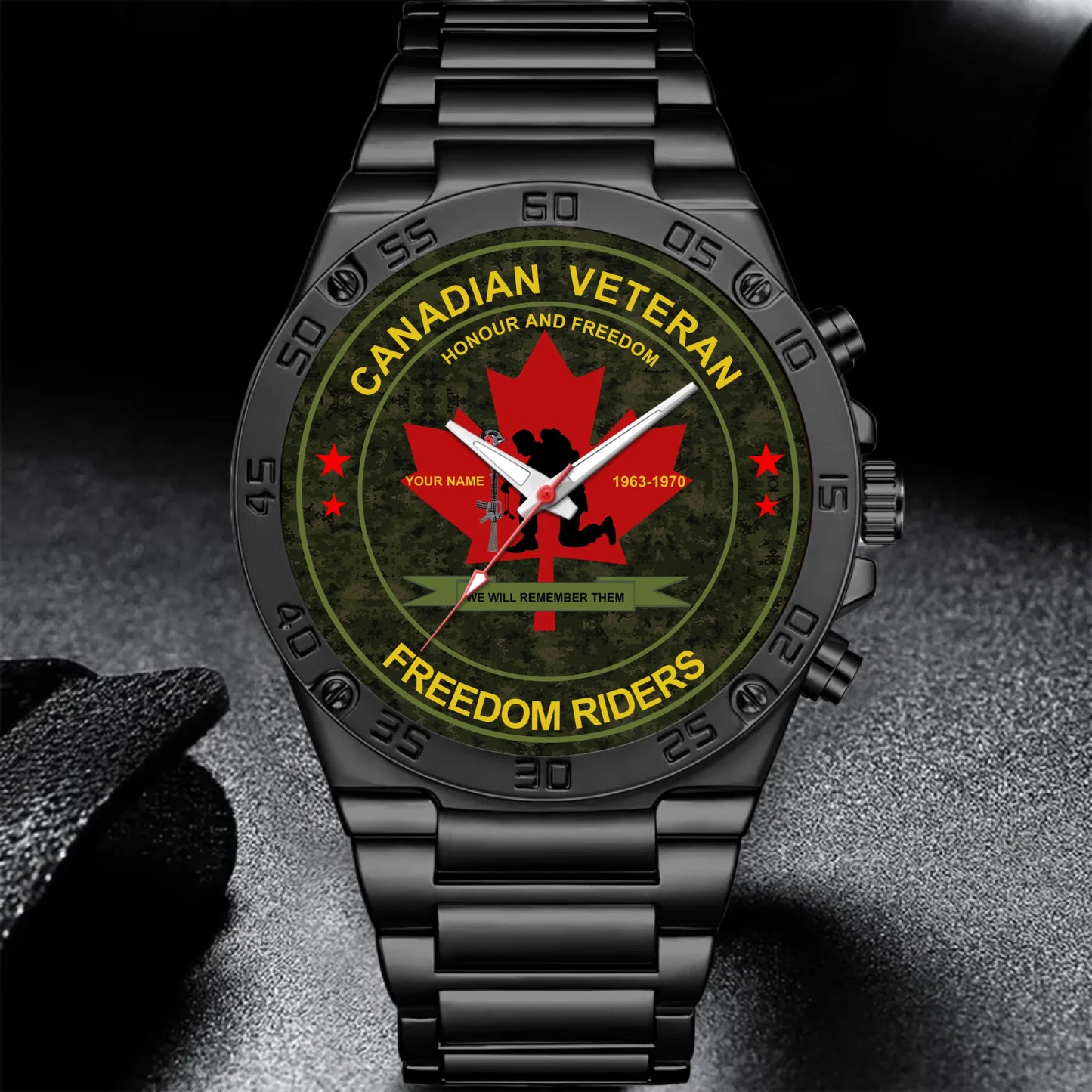 Mockup Gentleman Stainless Steel Watch co2py
