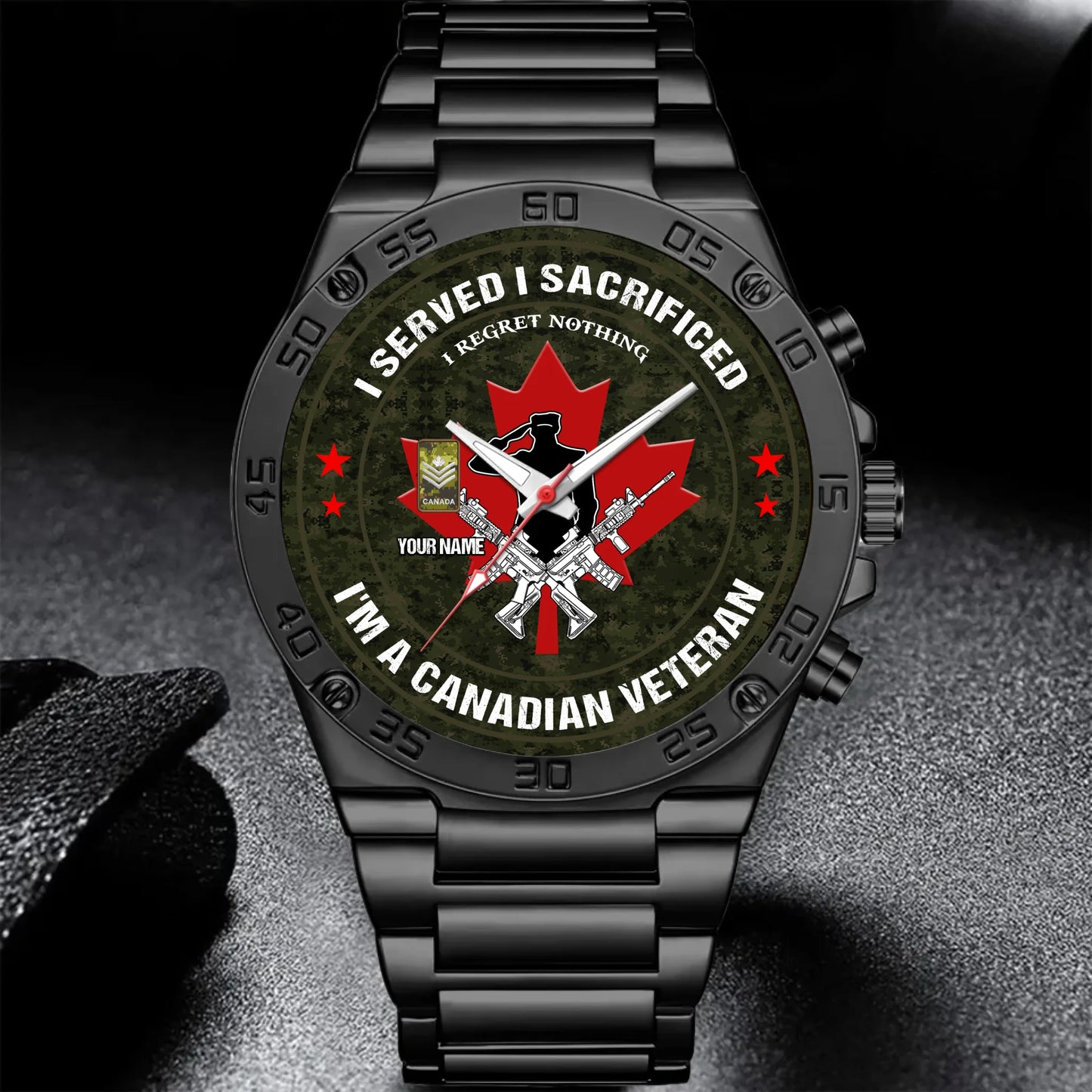 Mockup Gentleman Stainless Steel Watch co2py