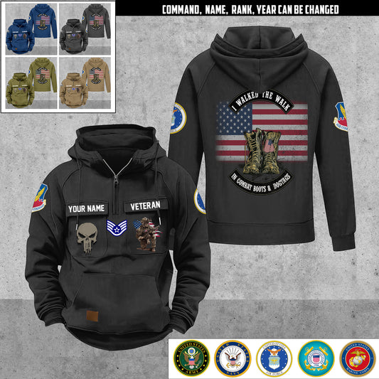 Air Force Command - Personalized US Soldier/ Veteran Vintage Hoodie All Over Printed - 17494272